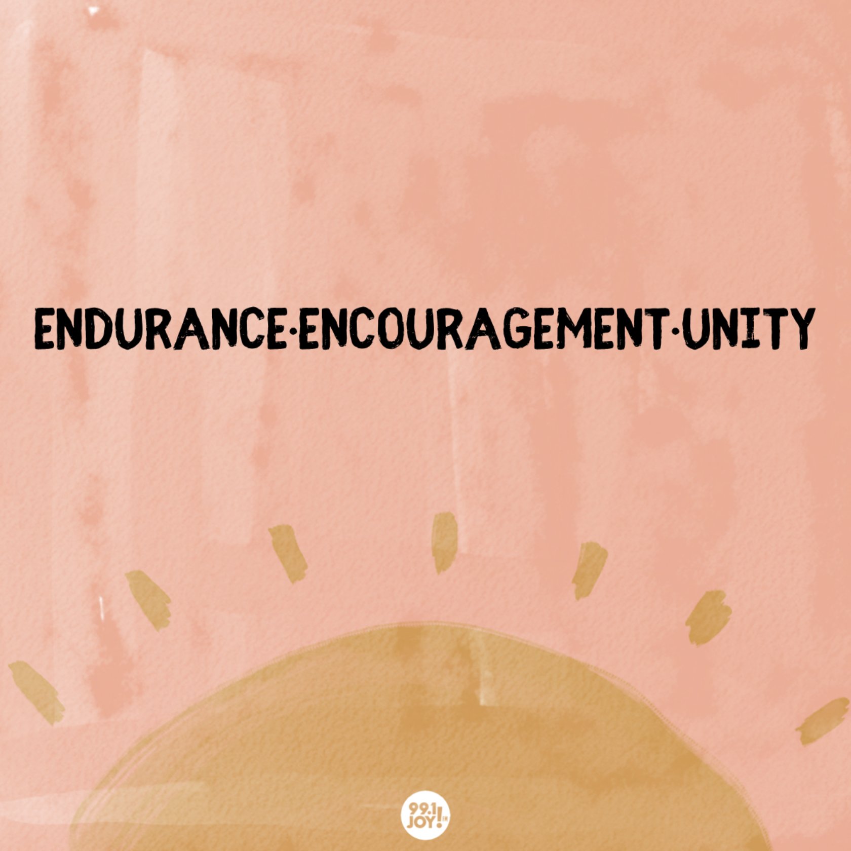 Endurance Encouragement Unity