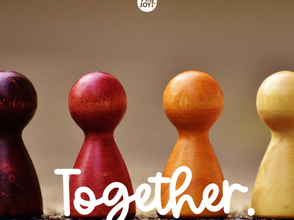 Together. Period.