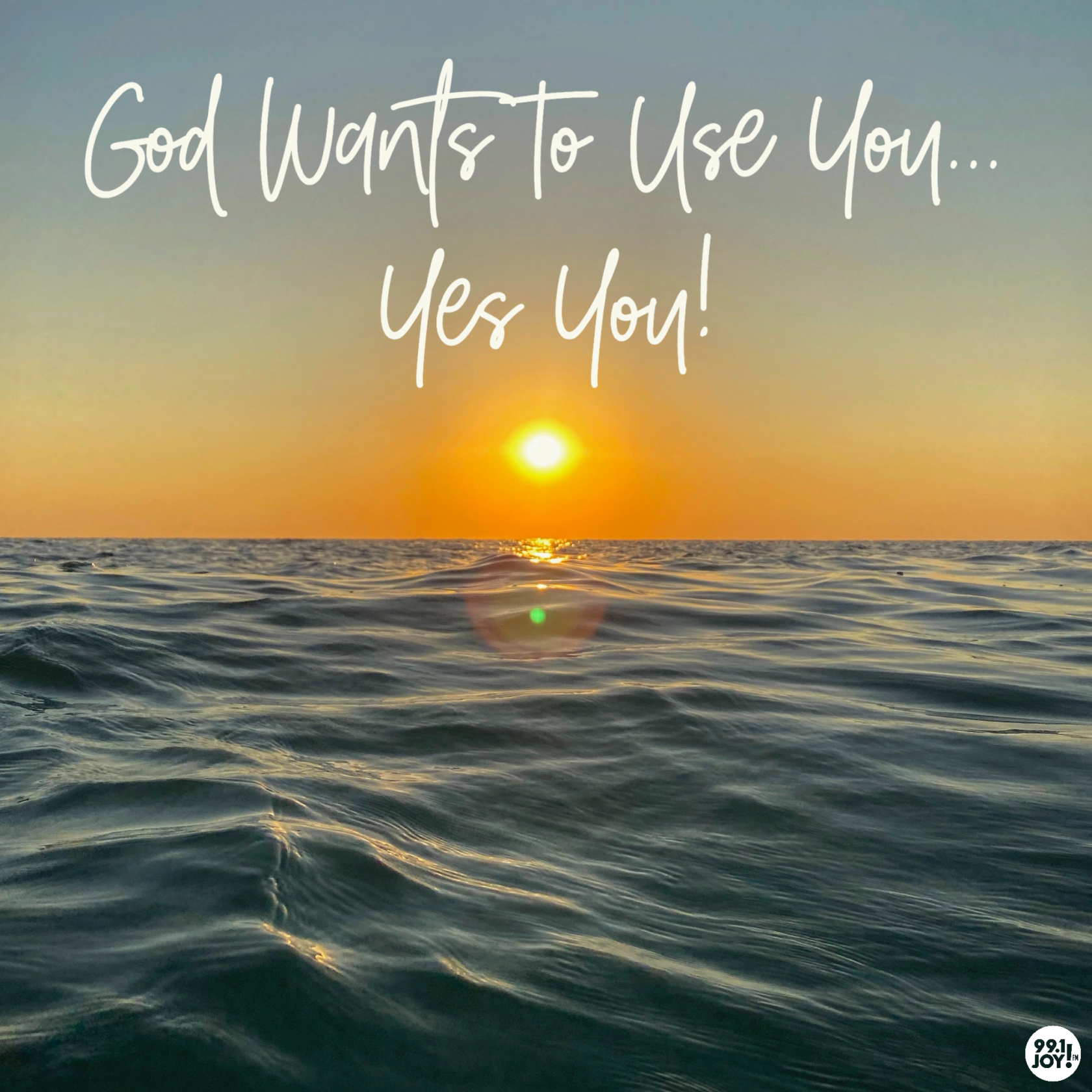 God Wants To Use You....Yes, You!