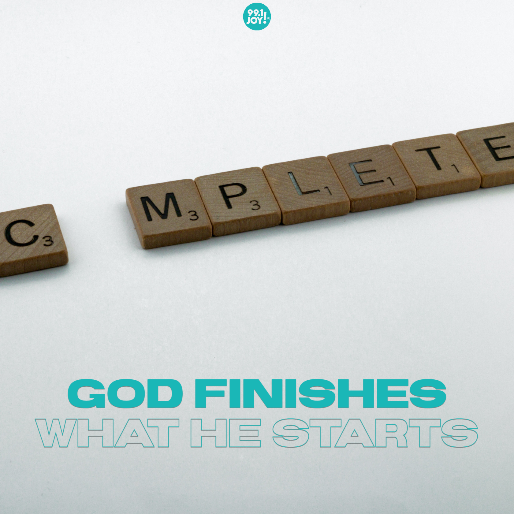 God Always Finishes What He Starts