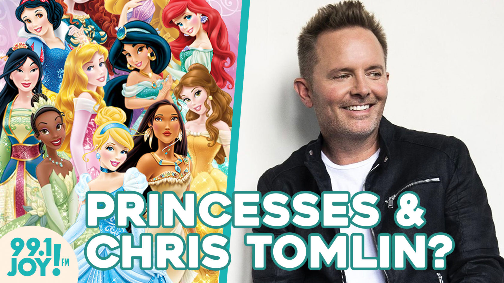 Why Chris Tomlin has been studying Disney Princesses!