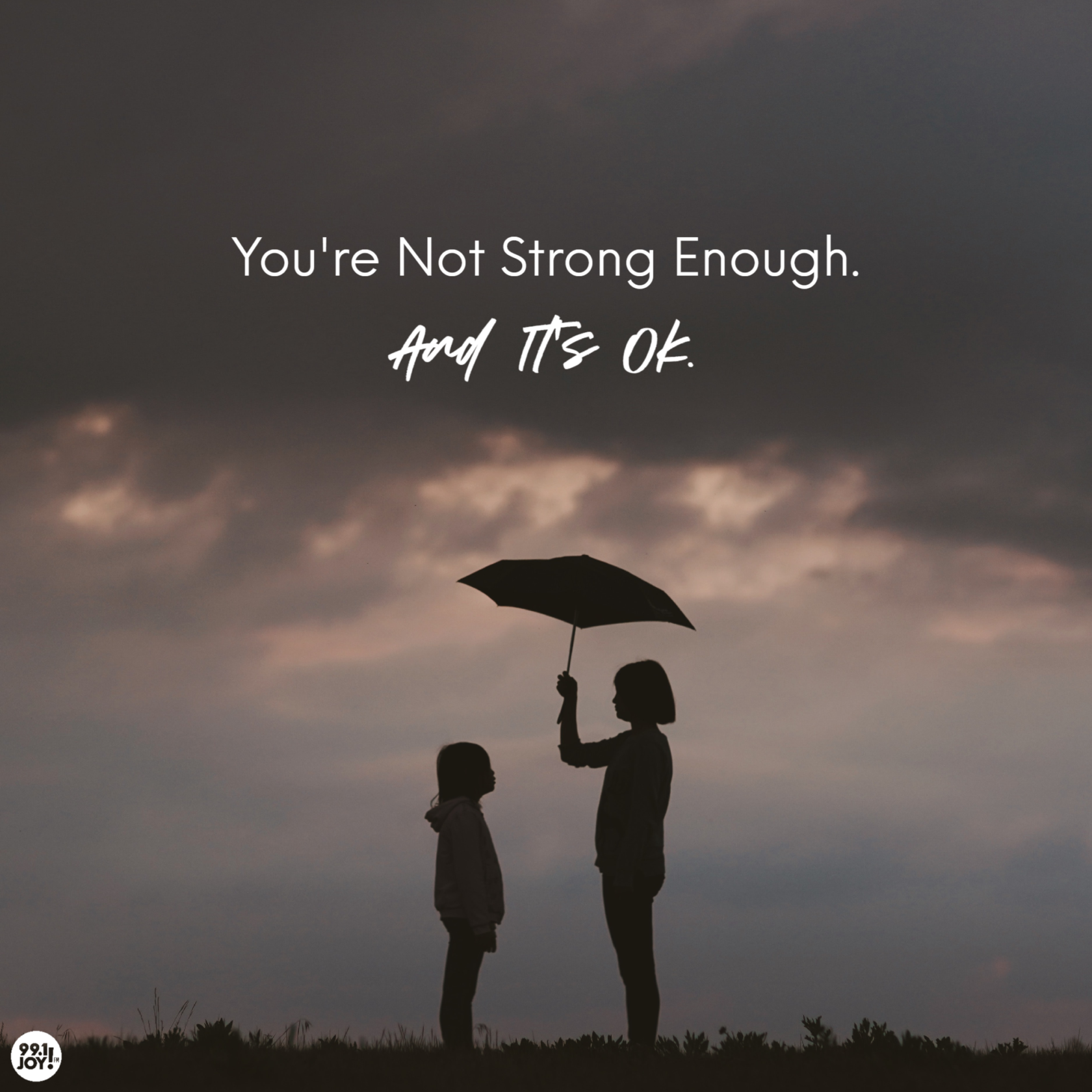 You're Not Strong Enough. And That's Ok.