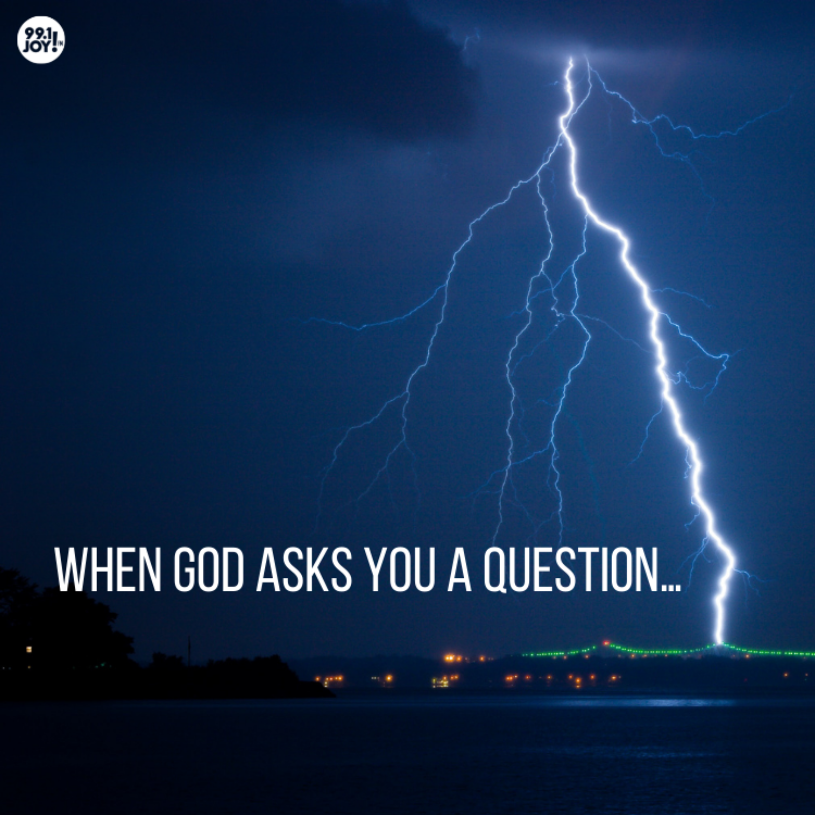 When God Asks You A Question…