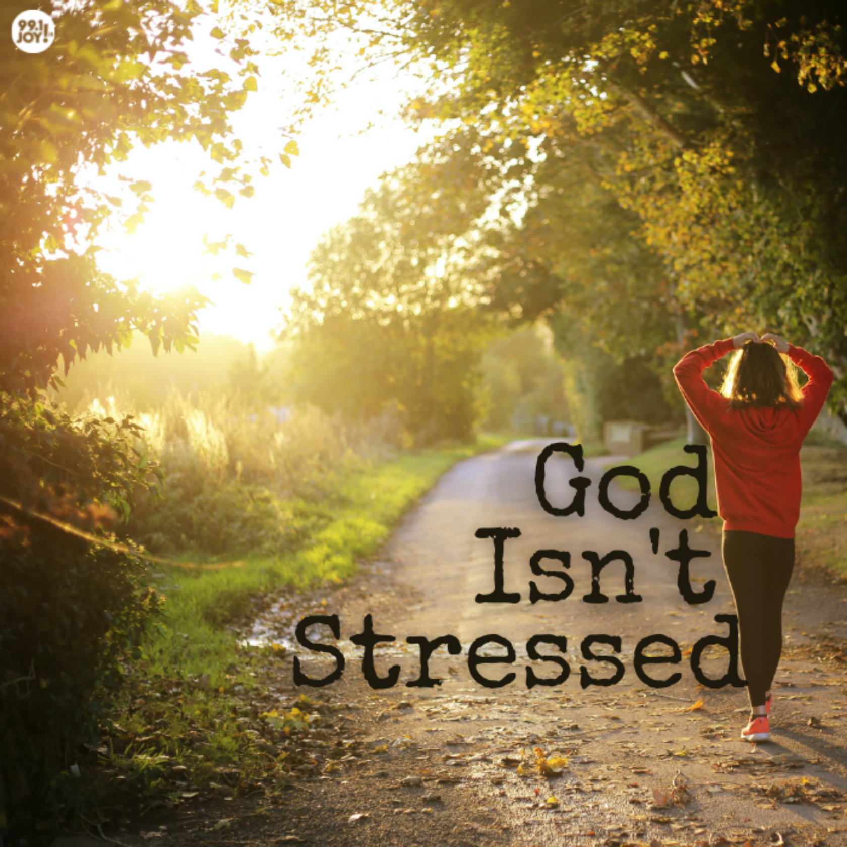 God Isn’t Stressed