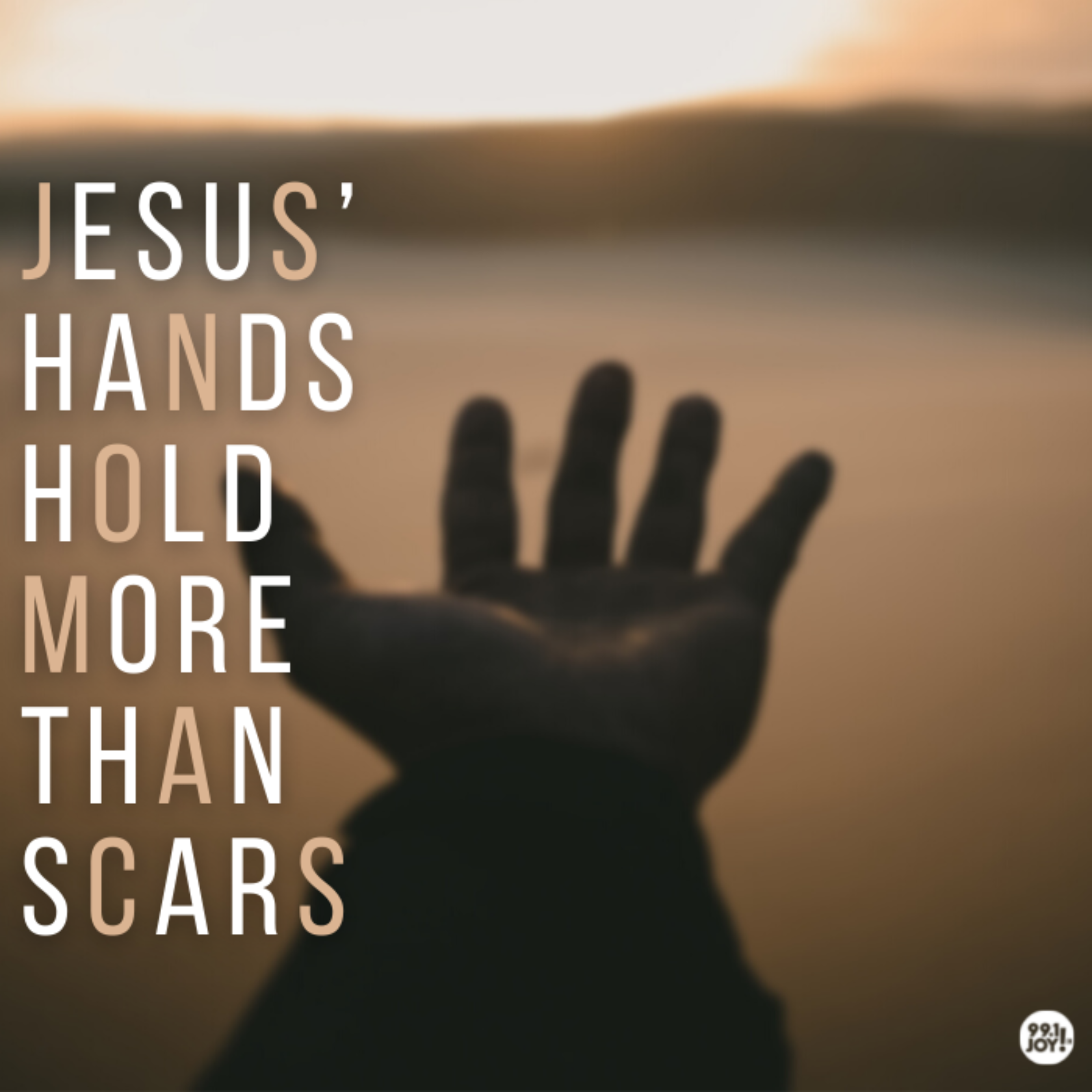 Jesus’ Hands Hold More Than Scars