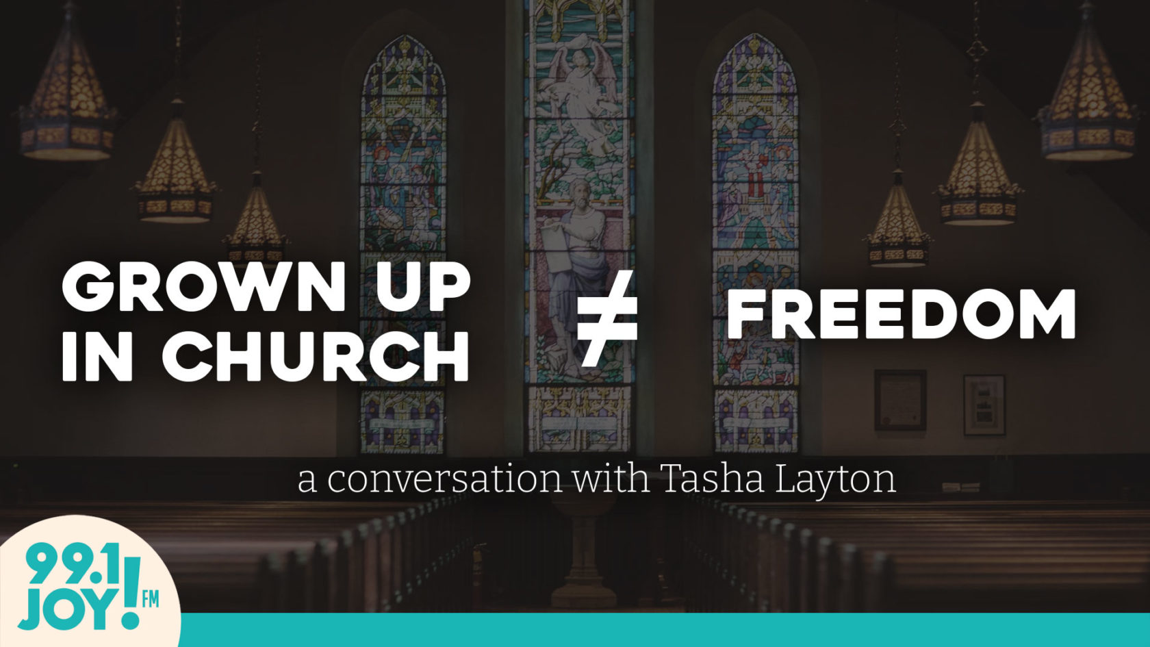 I grew up in church. But I don't feel free. | with Tasha Layton