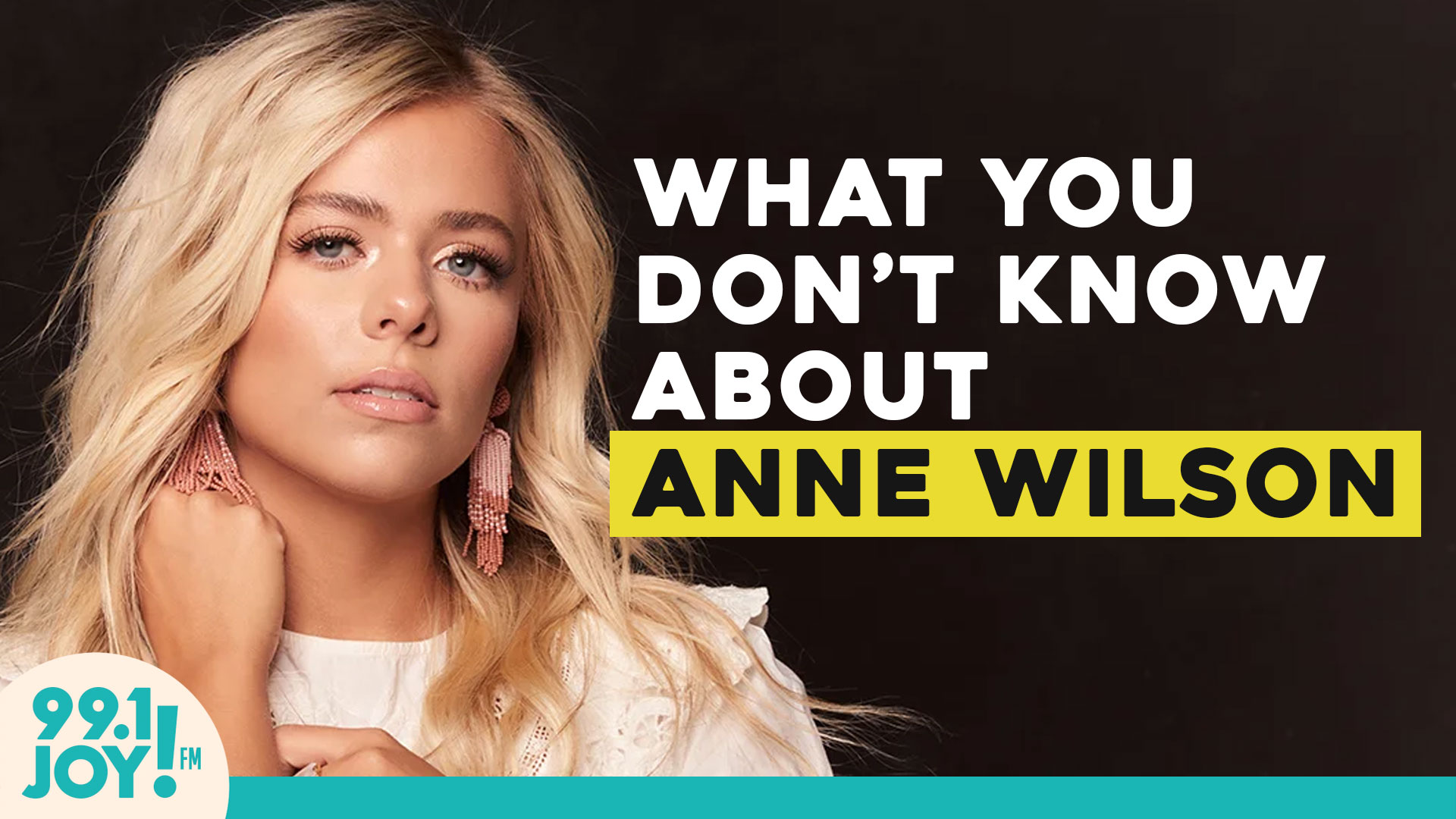 What you don&amp;#39;t know about Anne Wilson | JOY FM Off Stage Interview ...