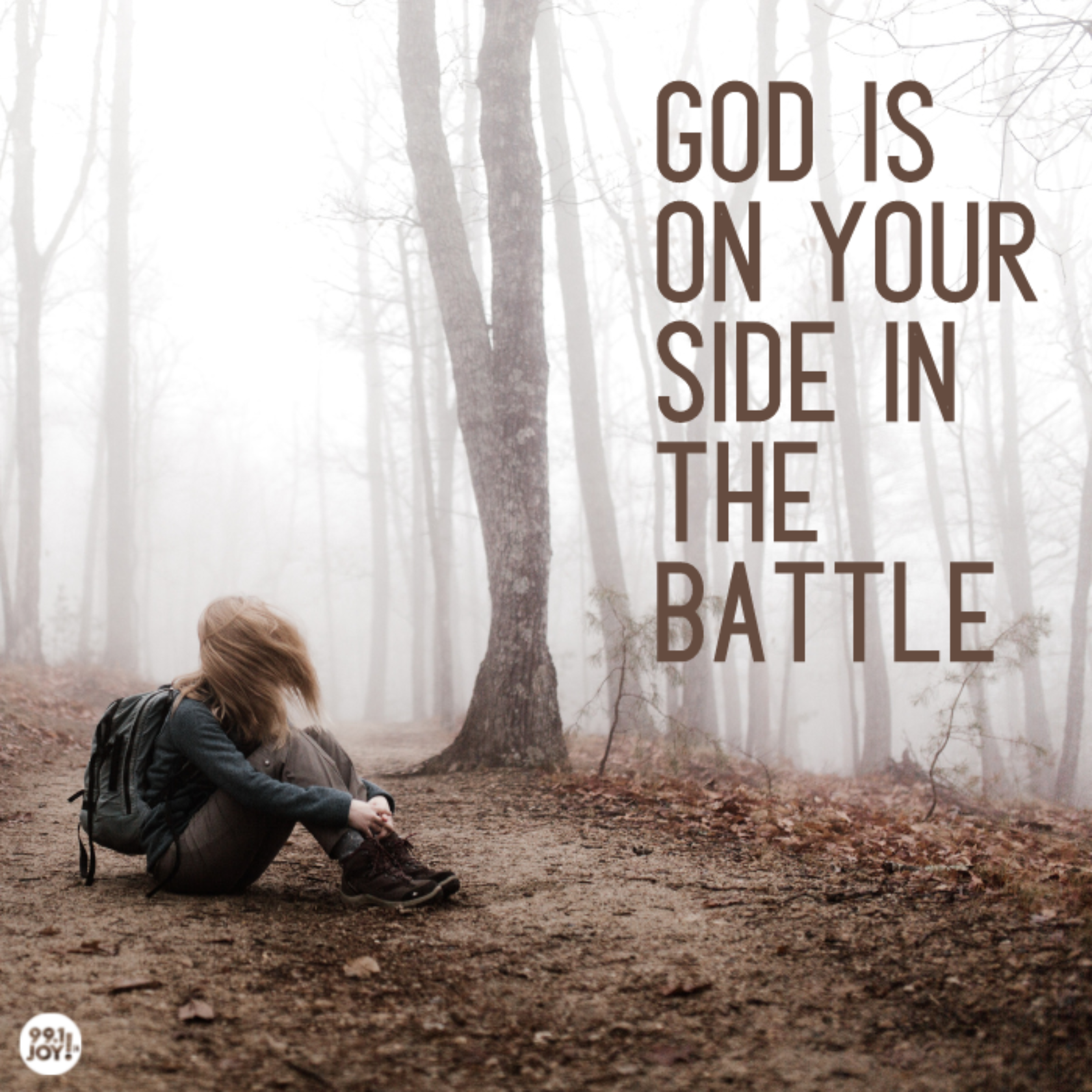 God Is On Your Side In The Battle 