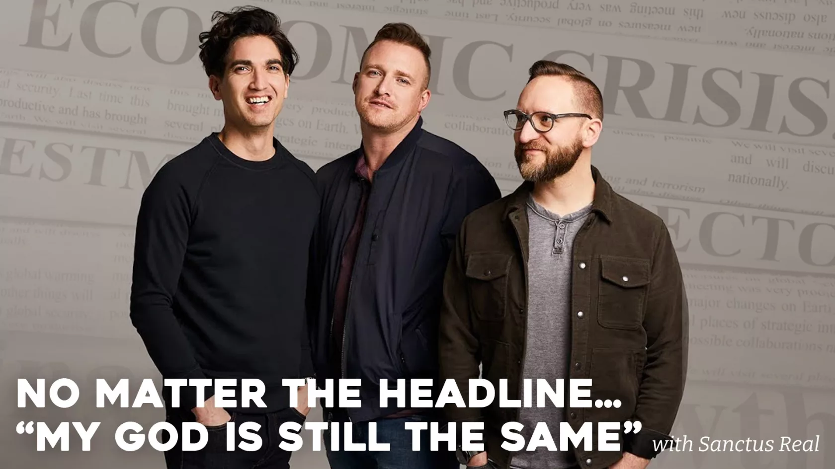 How to find peace in a chaotic world.... with Sanctus Real