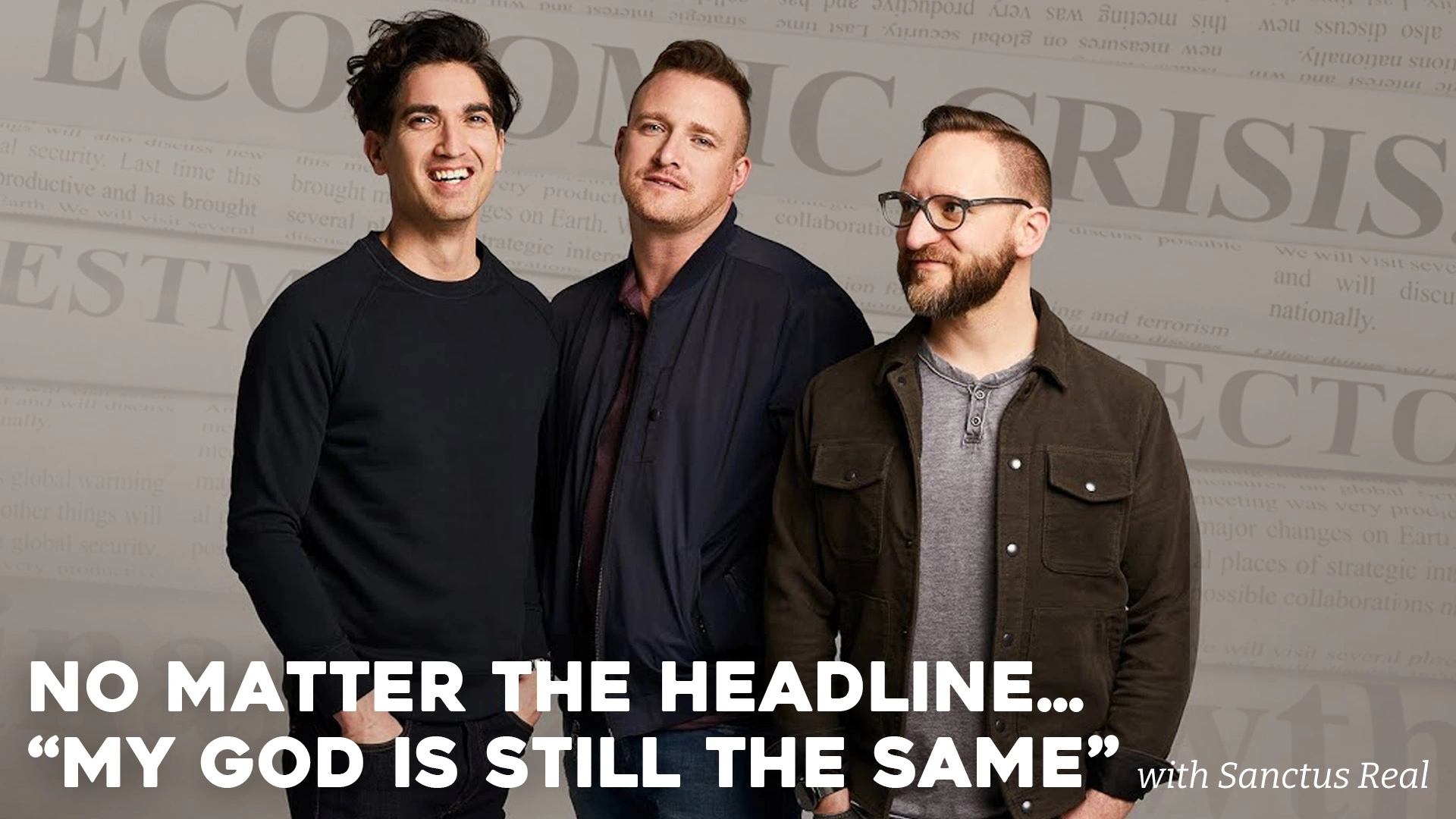 How to find peace in a chaotic world…. with Sanctus Real