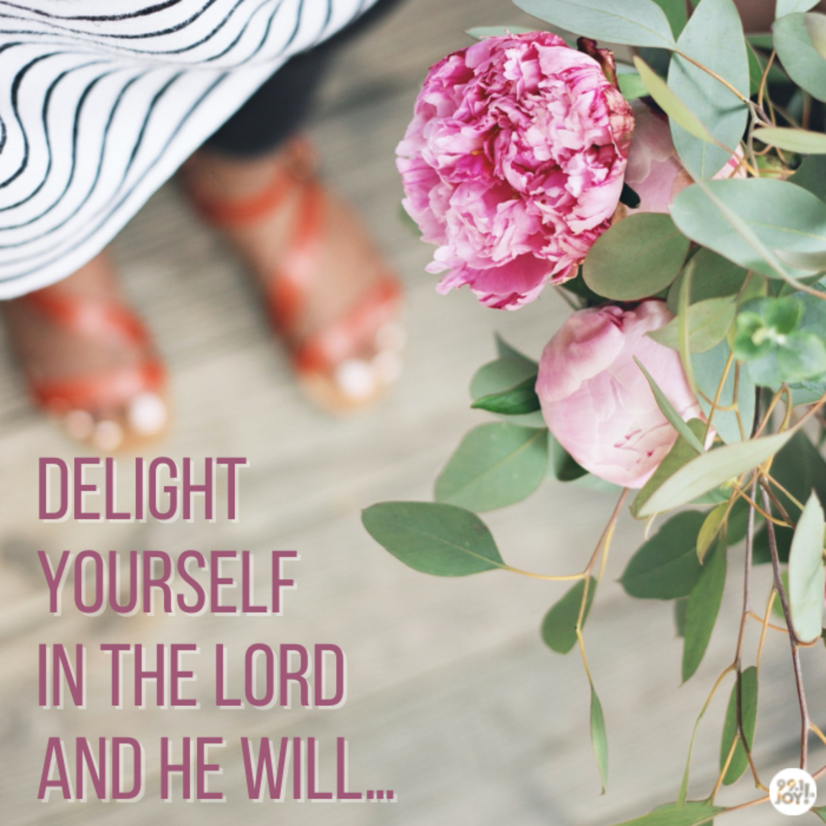Delight Yourself In The Lord And He Will…