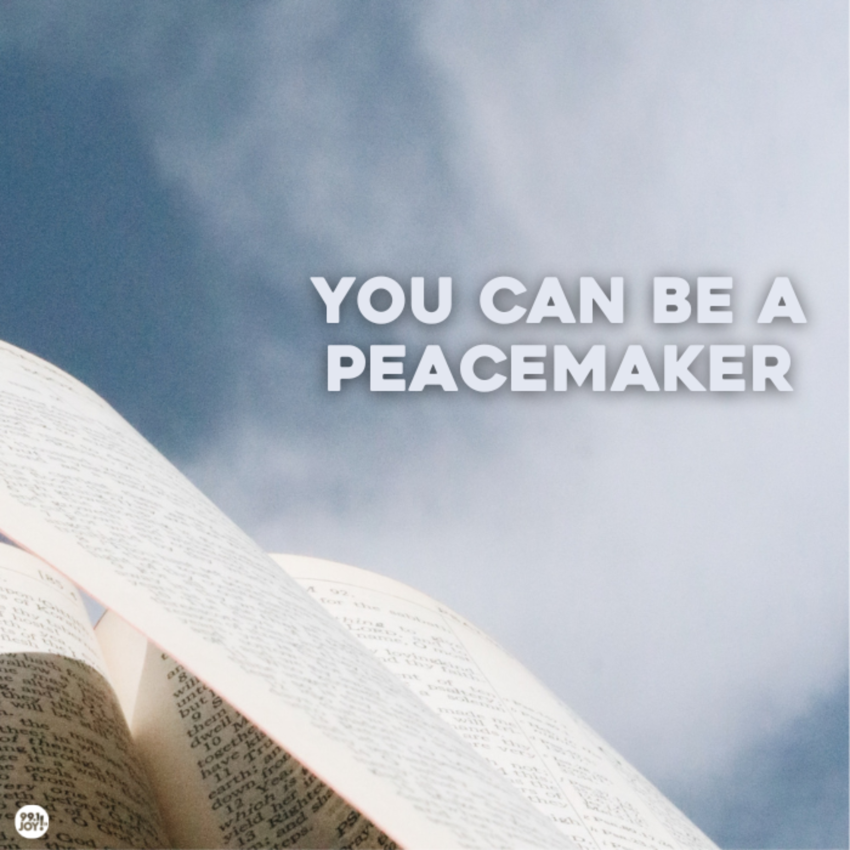 You Can Be A Peacemaker