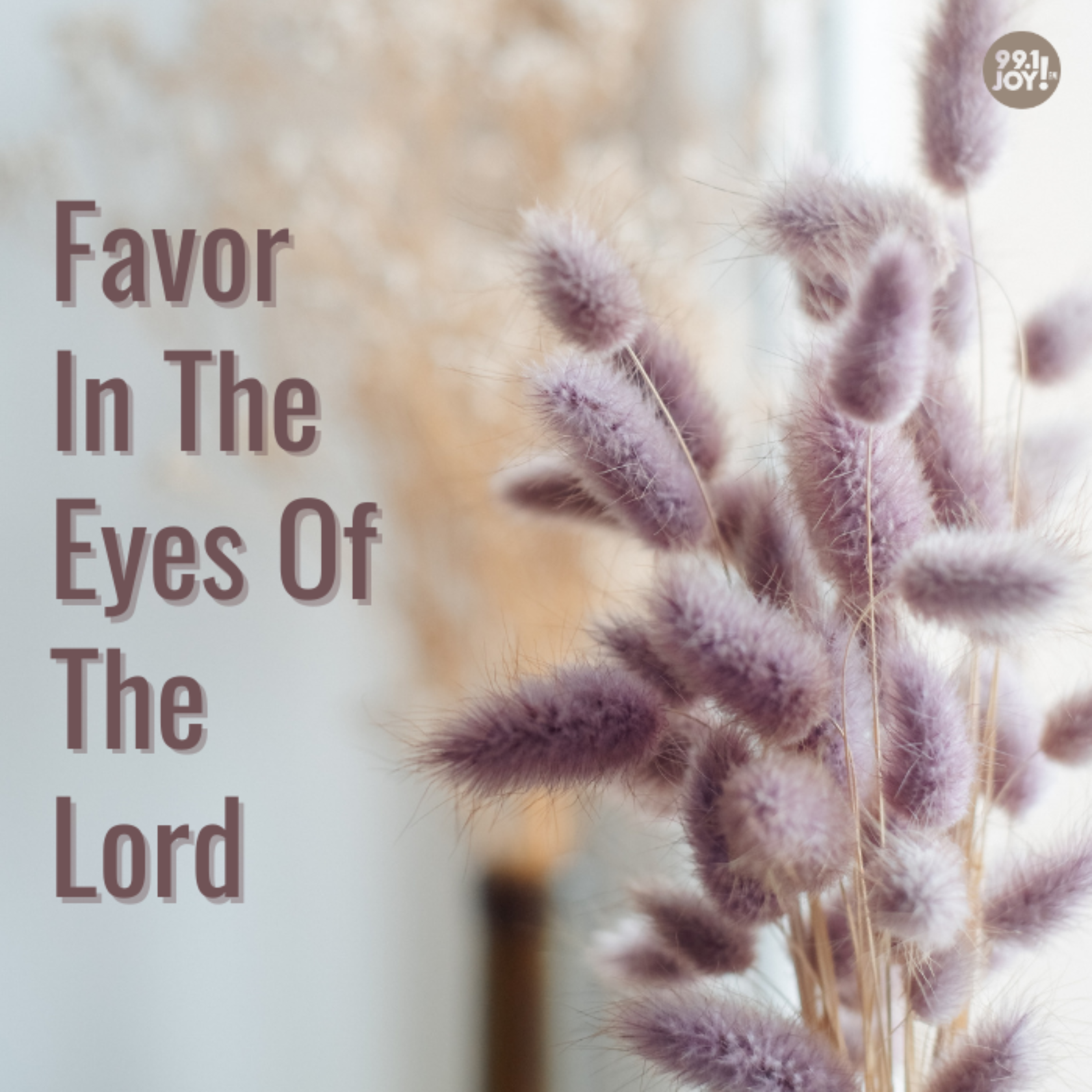 Favor In The Eyes Of The Lord