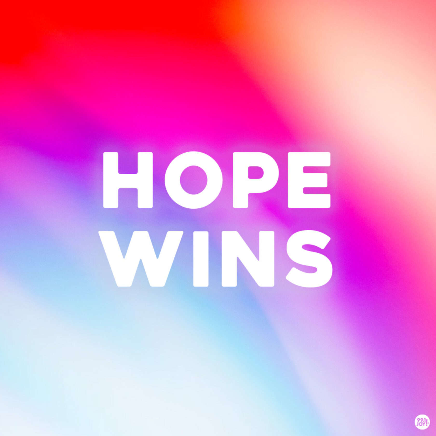Hope wins.