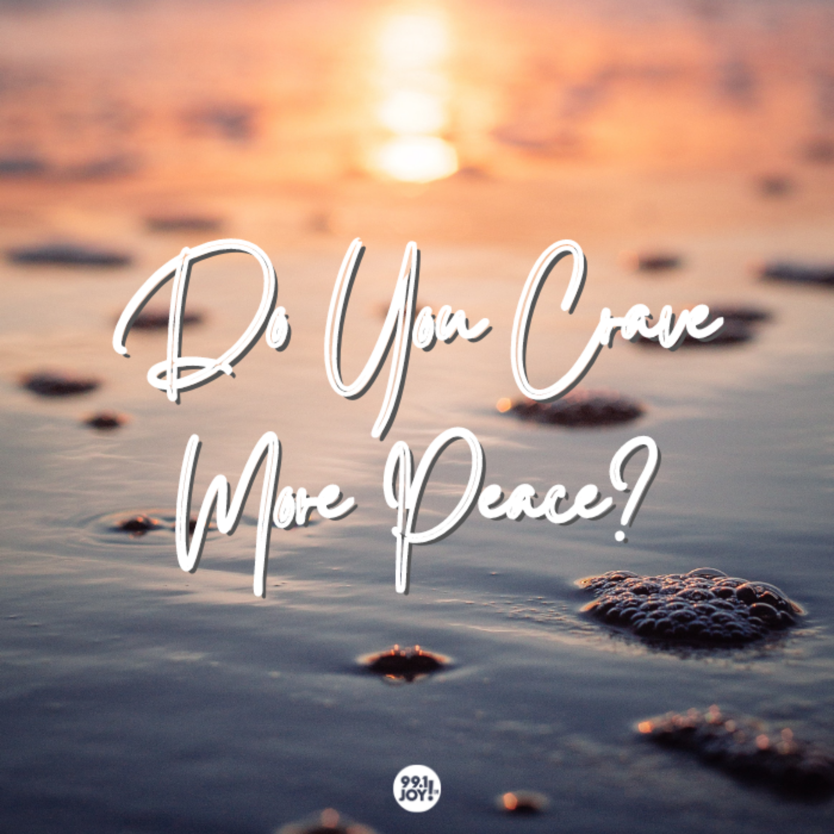 Do You Crave More Peace?