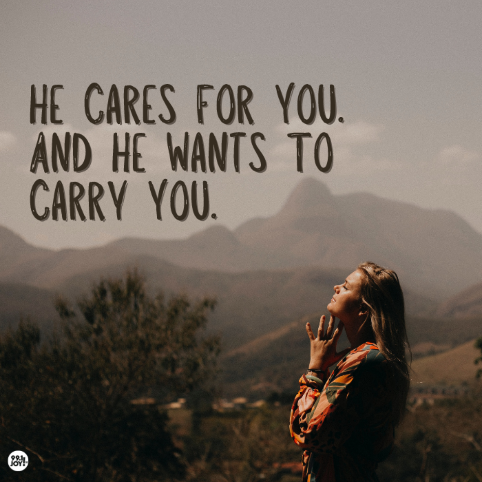 He Cares For You. And He Wants To Carry You