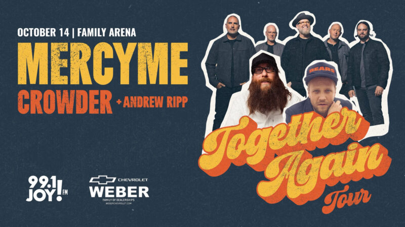 Win tickets to the SOLD OUT MercyMe and Crowder Show!