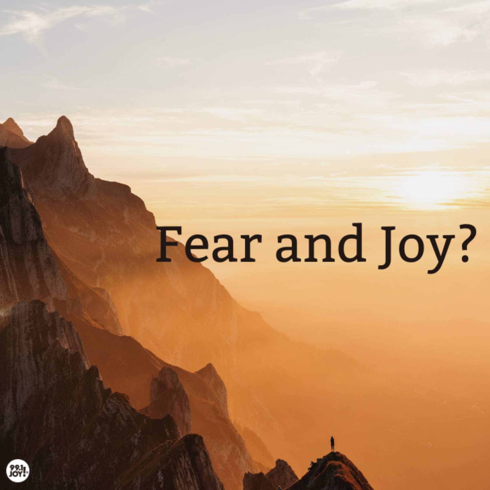 Fear and Joy?