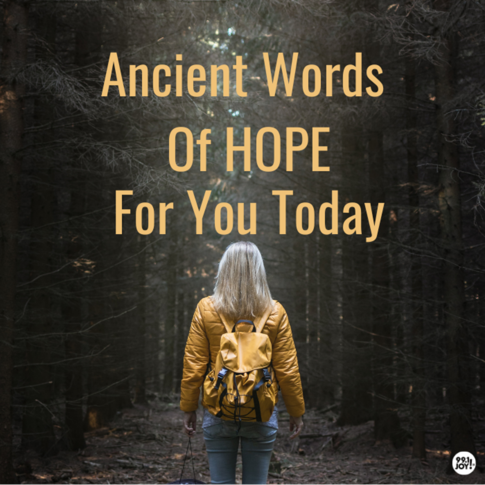 Ancient Words Of HOPE For You Today